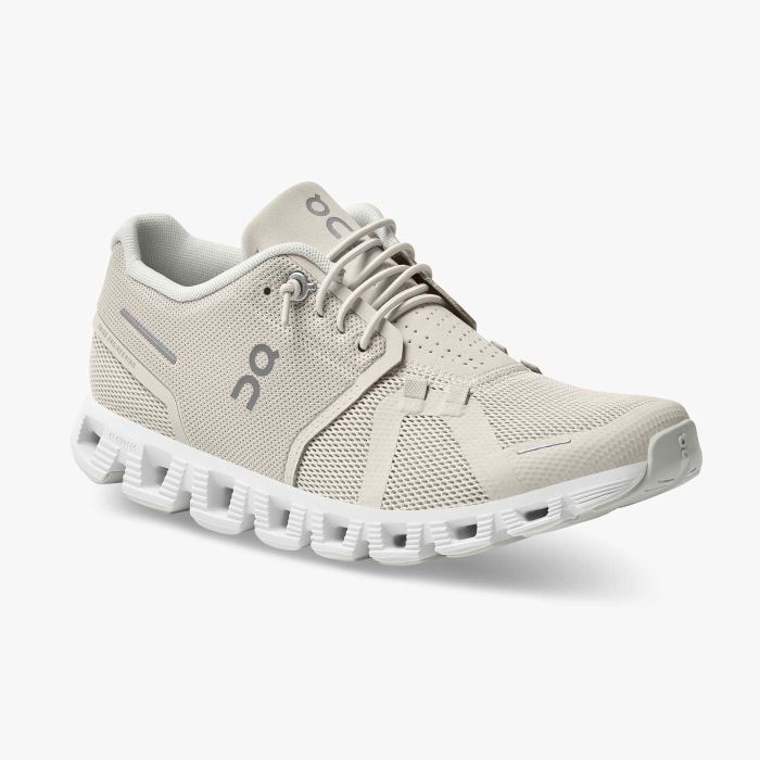 On Cloud Shoes Canada Men's Cloud 5-Pearl | White