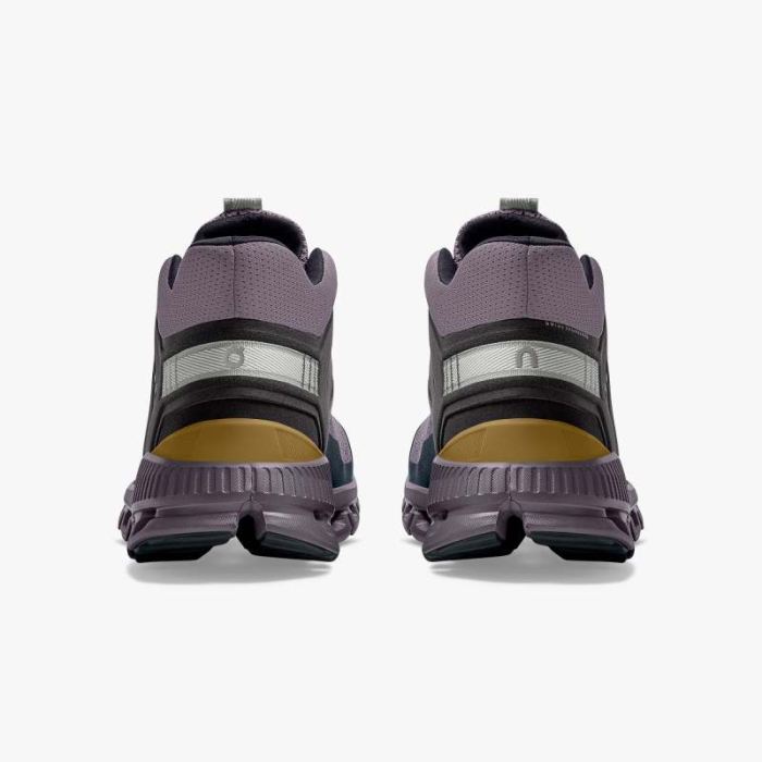 On Cloud Shoes Canada Men's Cloud Hi Edge-Pebble | Lilac